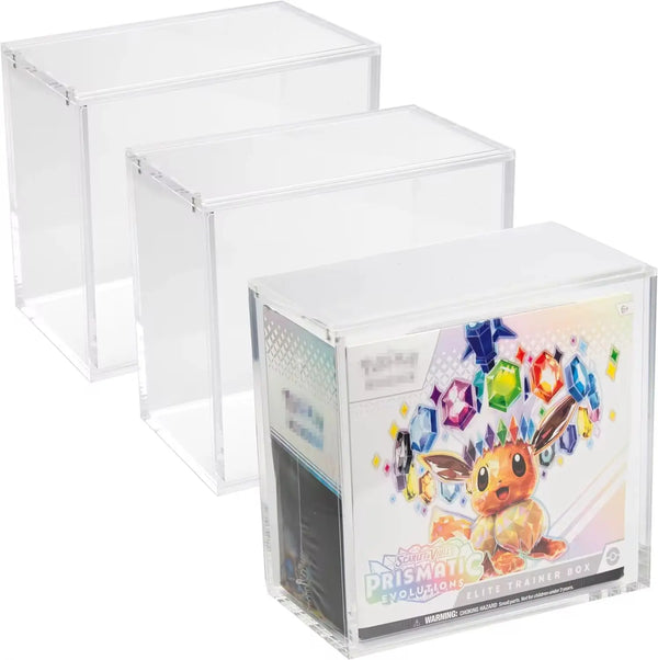 Acryl Display Case für Pokémon Elite Trainer Boxen (ETBs)