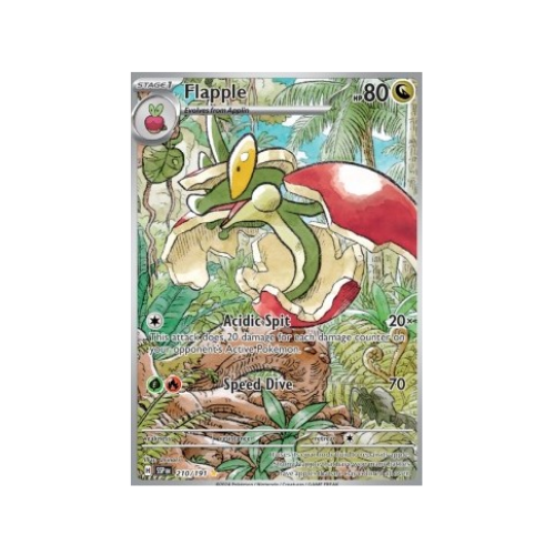 🍏 Flapple (SSP 210/198 SR) – Français | Surpuissance Étincelante | Pokémon Écarlate & Violet