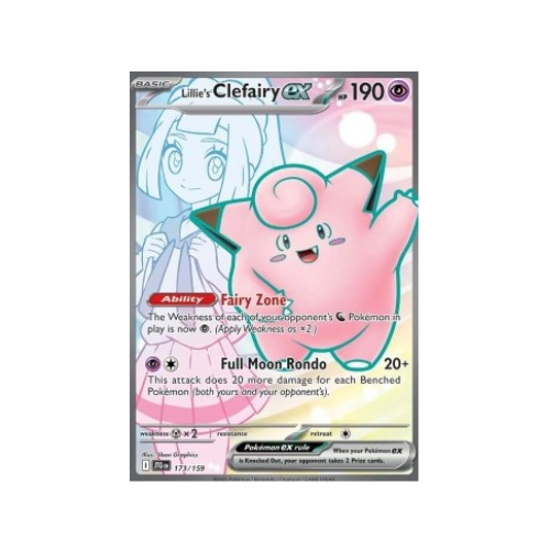 🌙 Mélofée de Lilie ex (JTG 173/190 SR) – Français | Voyage Ensemble | Pokémon Écarlate & Violet