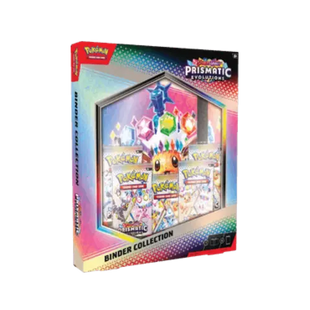 Pokémon Prismatic Evolutions – Binder Collection [Englisch] | Inkl. Promo & Sammelordner